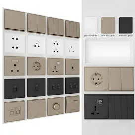 Electrical sockets switches simon e6